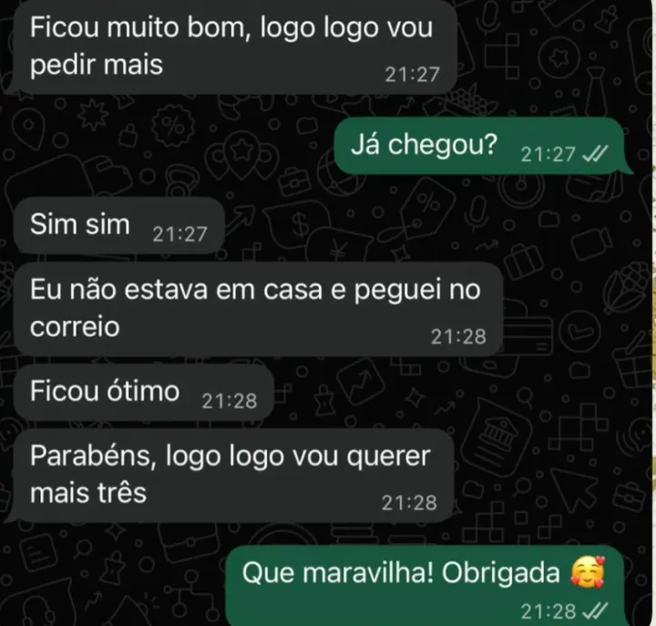 Mensagem de cliente 2